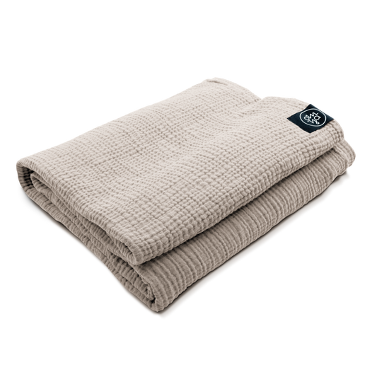 Shavasana Decke - Dune Musselin