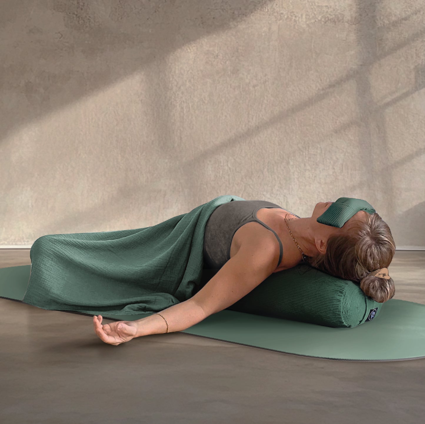 Shavasana Decke - Forest Musselin